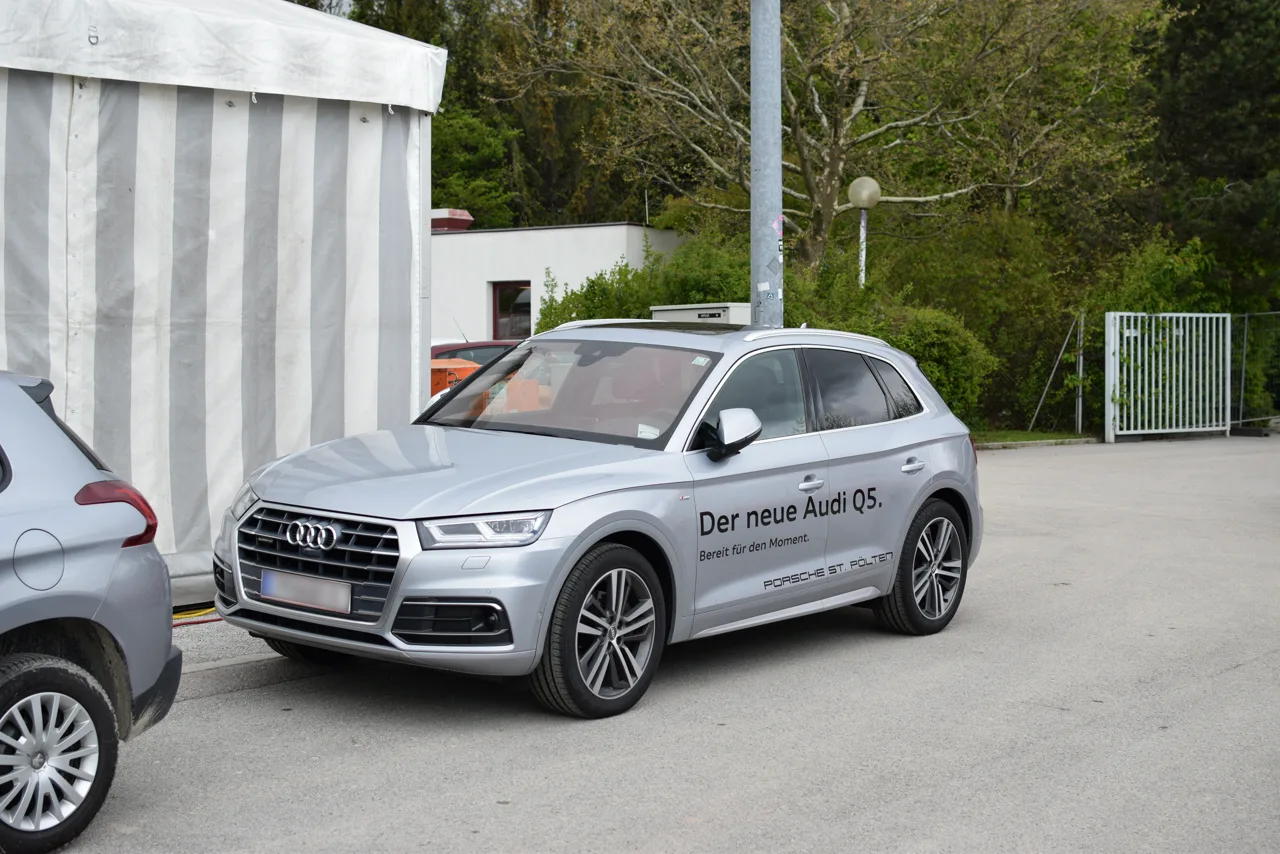 Audi Q5 en occasion — vue trois-quarts avant