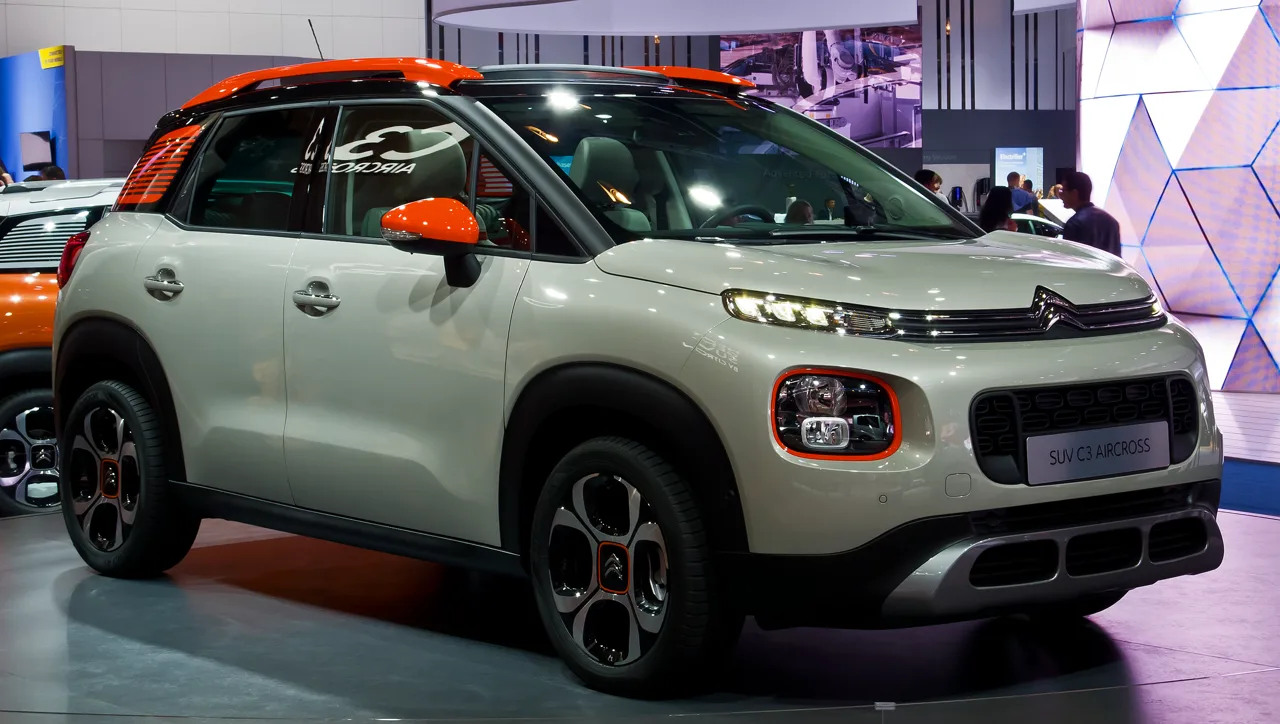 Citroën C3 Aircross en occasion — vue trois-quarts avant