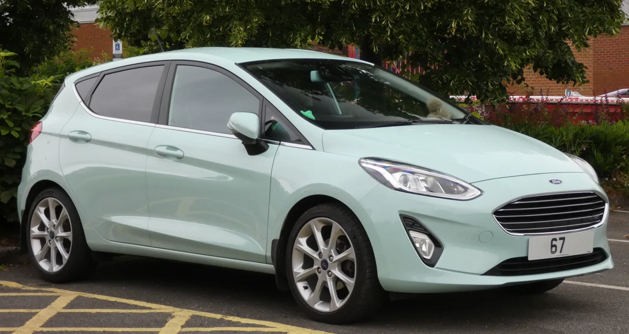 Ford Fiesta en occasion — vue avant