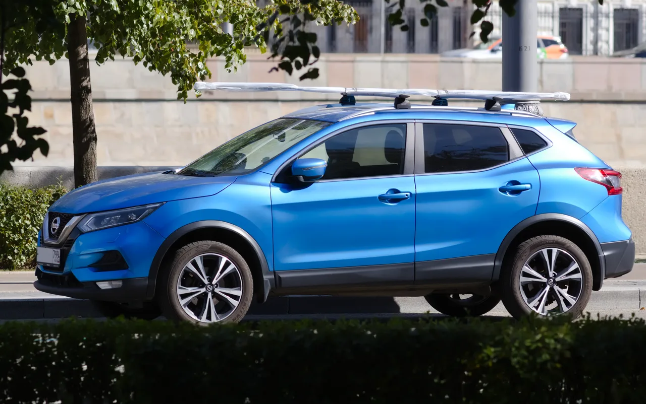 Nissan Qashqai en occasion — vue de profil
