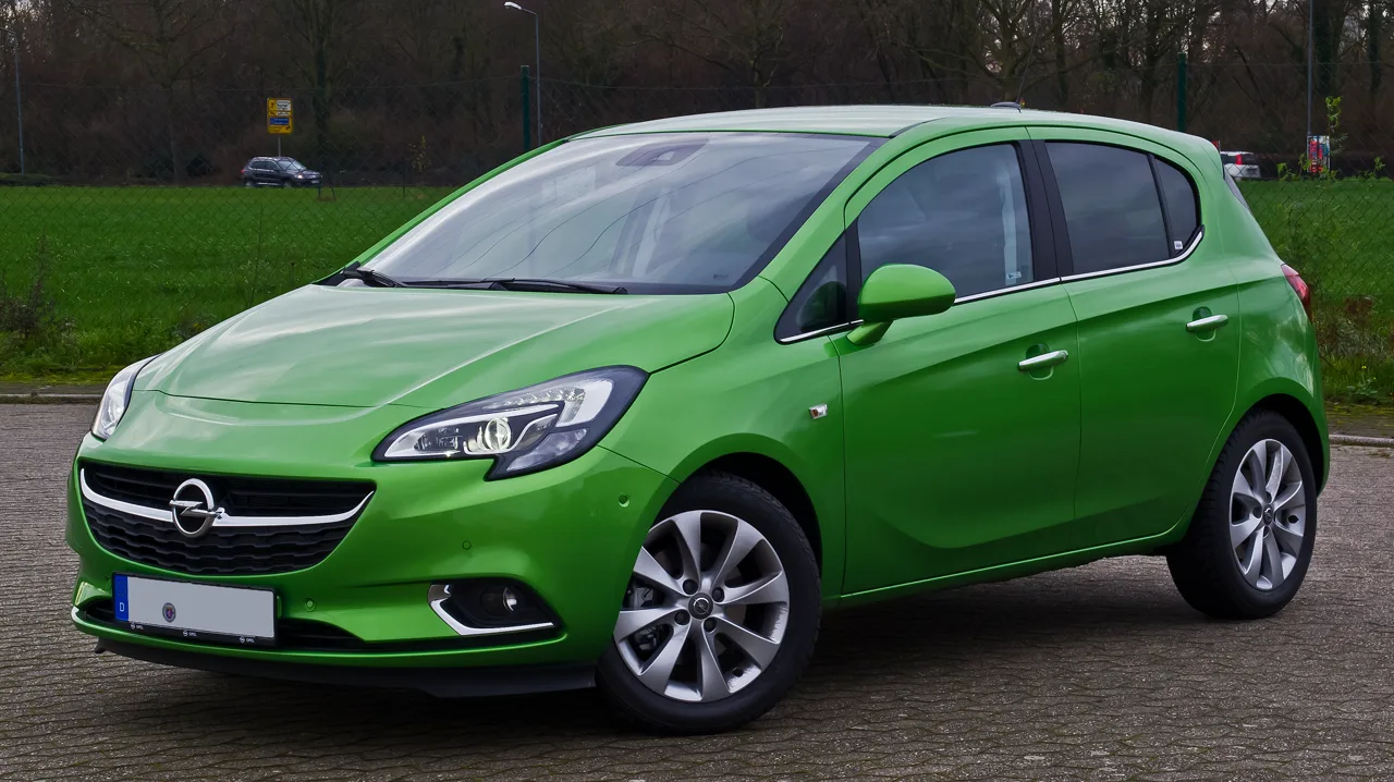 Opel Corsa en occasion — vue trois-quarts avant