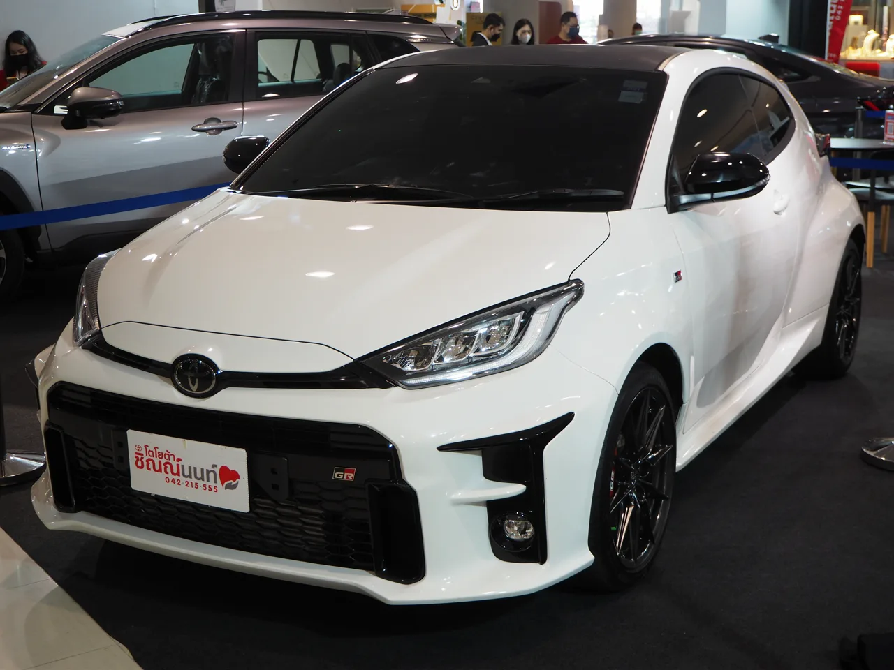 Toyota GR Yaris en occasion — vue trois-quarts avant