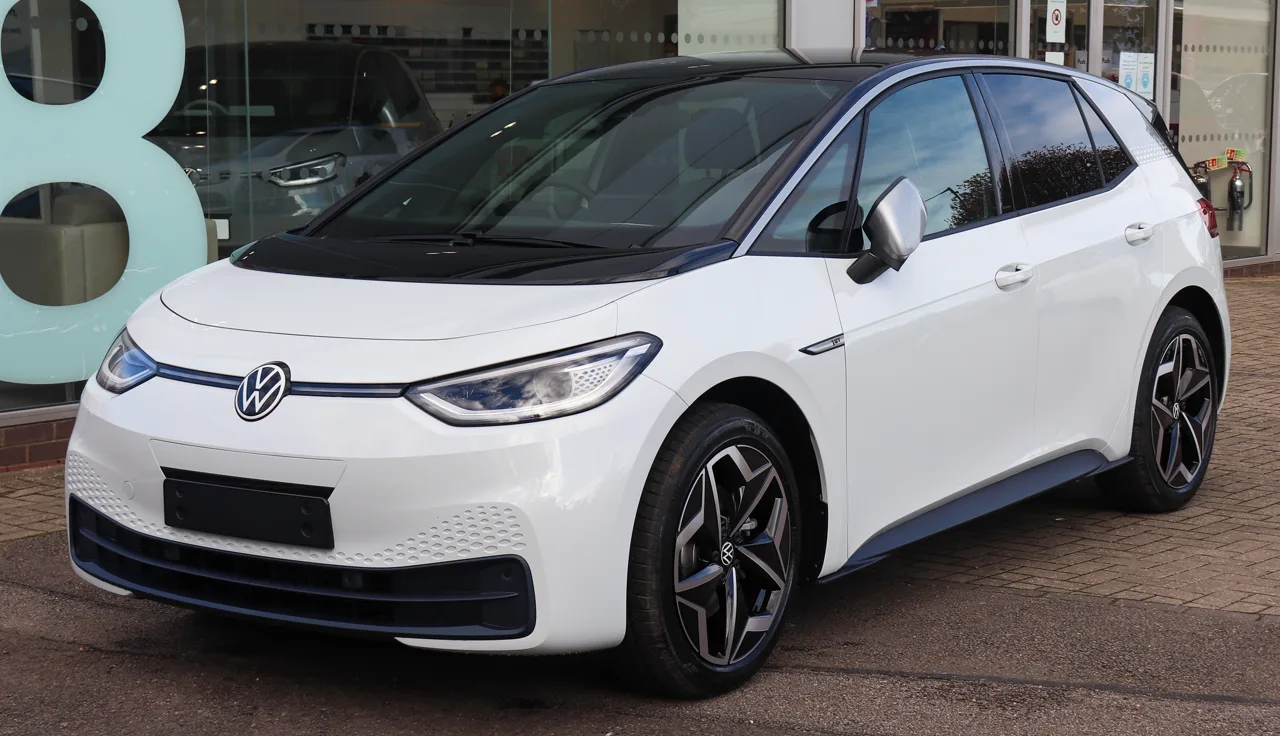 Volkswagen ID.3 en occasion — vue trois-quarts avant